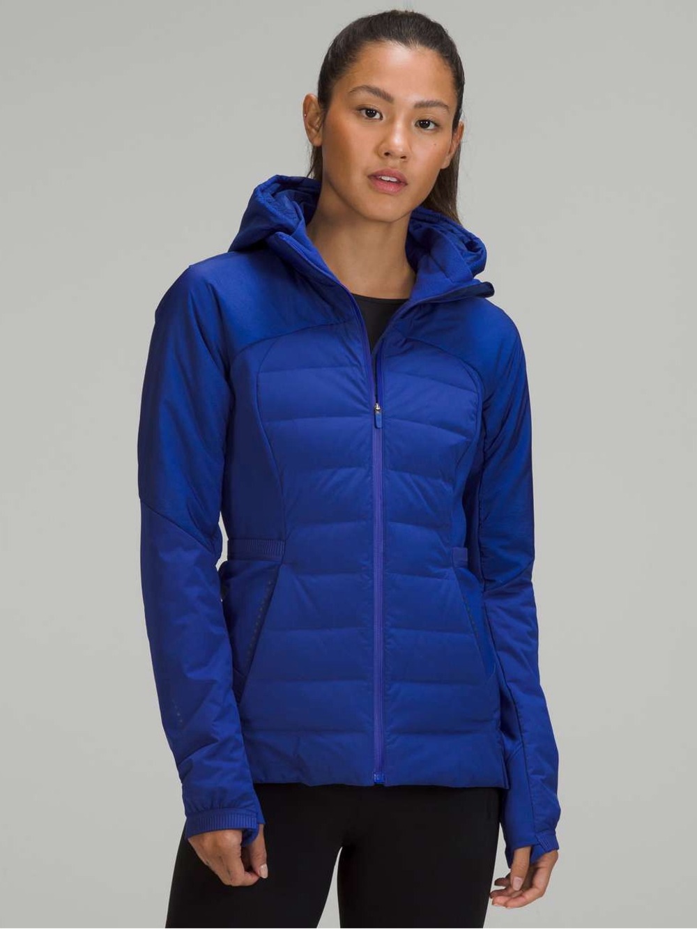 Lululemon Down For it All Jacket Psychic Blue size 2